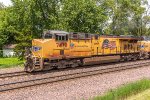 UP 7470, GE AC45CCTE, westbound on the UPRR